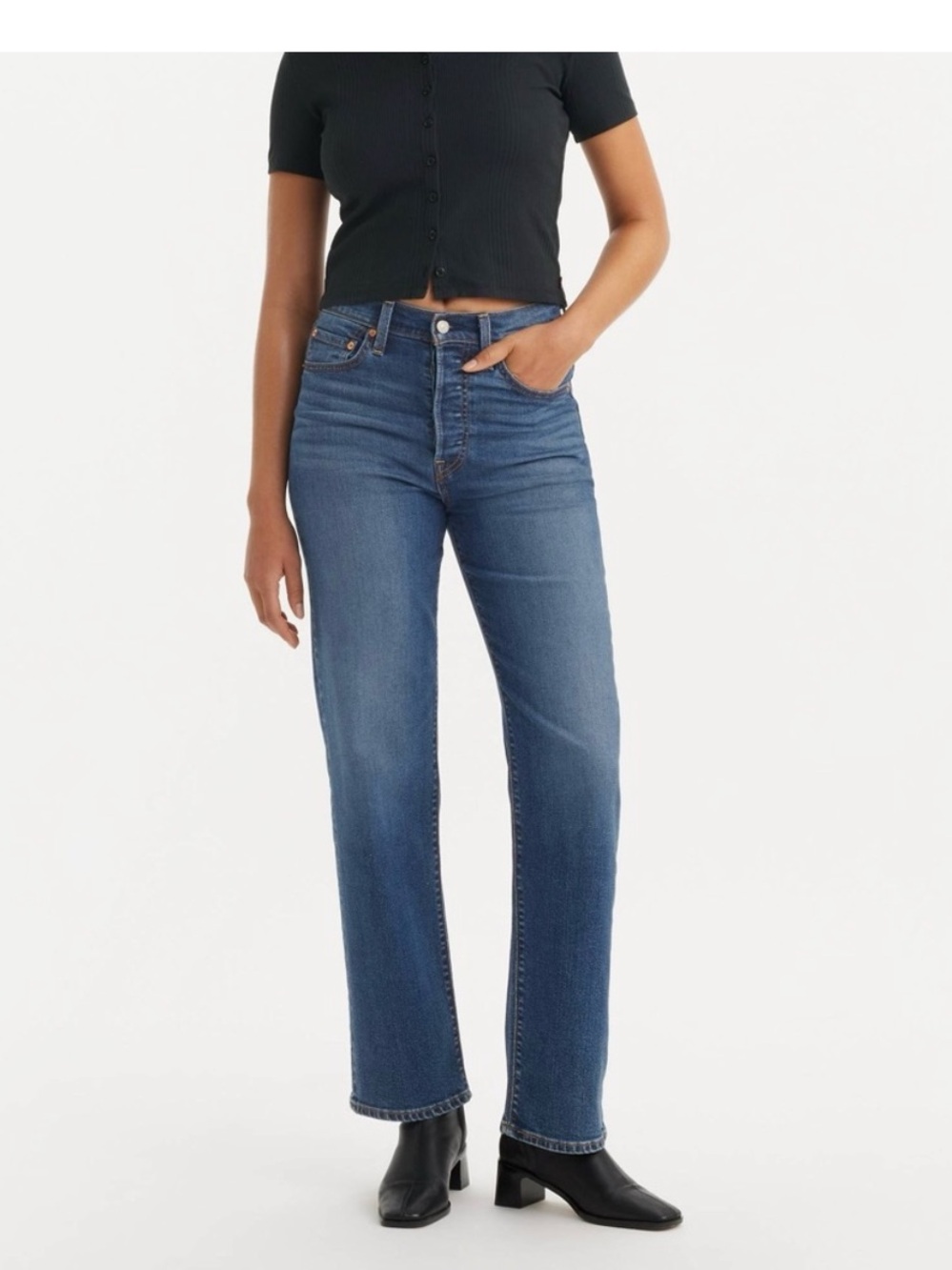 Levi's Ribcage Straight Ankle Women's Jeans Size 29